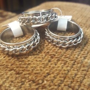 Set of Mens Rings